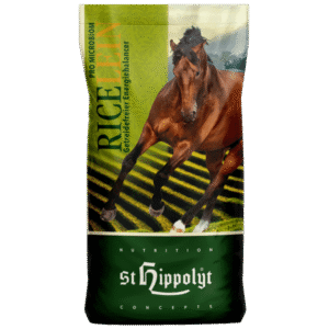 St Hippolyt Ricelein riisikliidega sööt hobustele